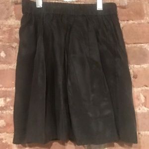 Black Elastic Skirt